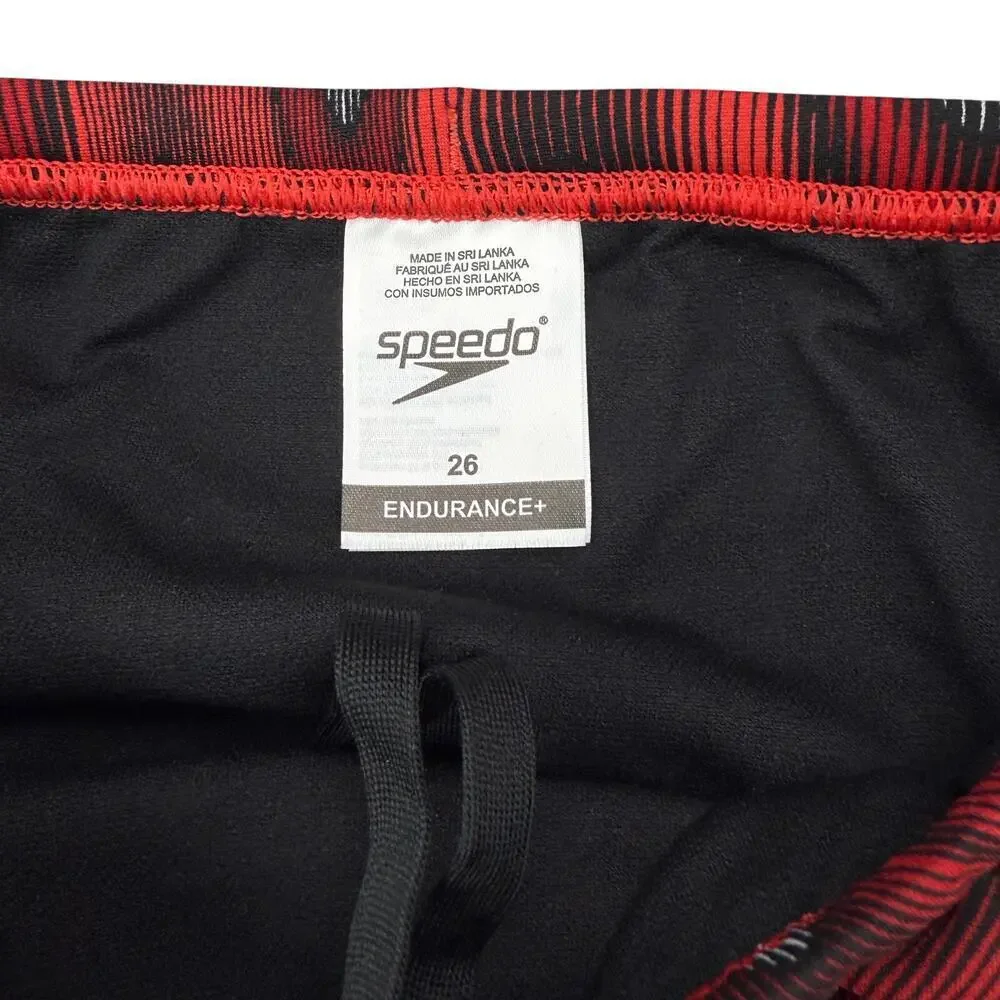 NWT SPEEDO Endurance+ Men's Purpose Brief Red Size 26